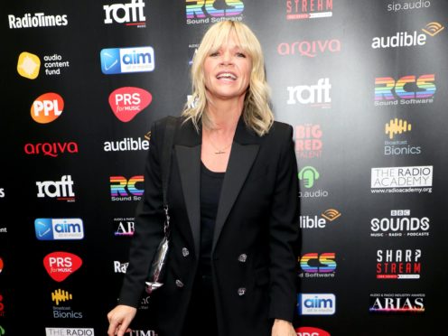 Zoe Ball (Lia Toby/PA)