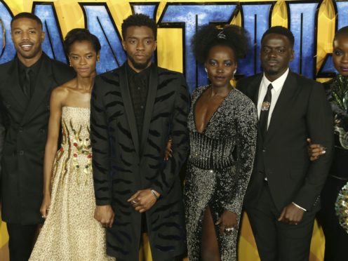 Michael B Jordan has paid an emotional tribute to his Black Panther co-star Chadwick Boseman (Joel C Ryan/Invision/AP, File)