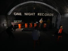 A performance during the press preview of One Night Records (Kirsty O’Connor/PA)