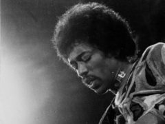 Jimi Hendrix on stage (PA)