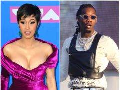 Cardi B and Offset married in secret but their relationship played out in the public eye (Isabel Infantes/PA)