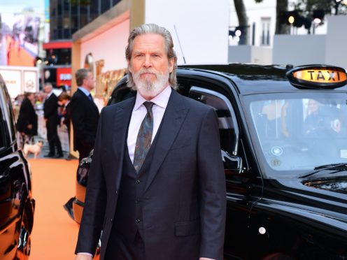 Hollywood actor Jeff Bridges has announced he has been diagnosed with lymphoma (Ian West/PA)