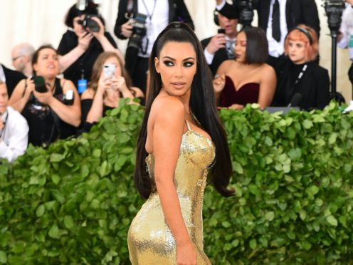Kim Kardashian West at the Met Gala 2018 (Ian West/PA)