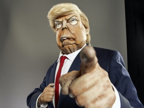 Donald Trump in Spitting Image (Avalon/Mark Harrison)