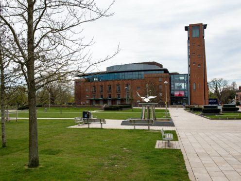 It is hoped the RSC will have a full-scale re-opening of the Royal Shakespeare Theatre in spring next year (Jacob King/PA)