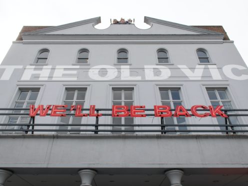 The Old Vic theatre in central London (Dominic Lipinski/PA)