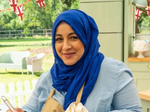 Sura in the first episode of The Great British Bake Off 2020 (C4/Love Productions/Mark Bourdillon/PA)