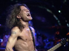 Eddie Van Halen has been described by some of his peers as ‘Mozart for guitar’ (AP Photo/Tom Hood, File)