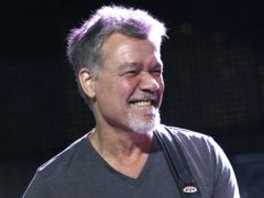 The world of rock and roll is mourning the ‘Mozart for guitar’ Eddie Van Halen following his death at the age of 65 (Greg Allen/Invision/AP, File)
