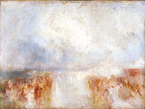 Turner’s The Disembarkation Of Louis-Philippe At The Royal Clarence Yard (Tate/PA)