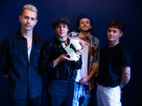 The Vamps (Official Charts Company/PA)