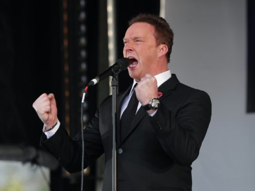 Russell Watson (Yui Mok/PA)