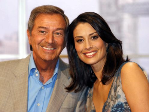 Des O’Connor and Melanie Sykes (ITV/PA)
