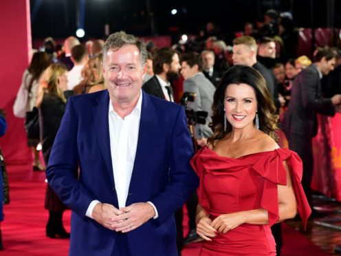 Piers Morgan and Susanna Reid (Ian West/PA)