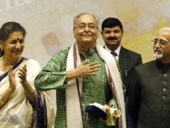 Soumitra Chatterjee has died aged 85 (Manish Swarup/AP)