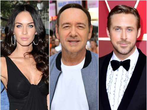 Megan Fox, Kevin Spacey and Ryan Gosling have all been replaced in high-profile films (Matt Crossick/Ian West/PA)