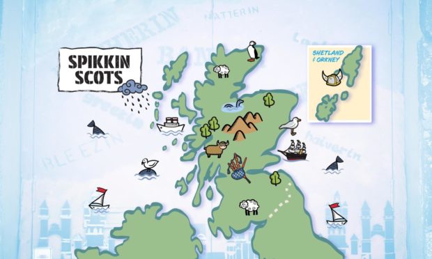 Spikkin Scots: Listen to the different dialects of Scotland with our interactive map