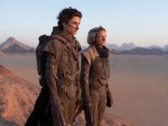 Sci-fi film Dune is among the Warner Bros films that will arrive on the HBO Max streaming service at the same time as in theatres in the US (Chiabella James/PA)