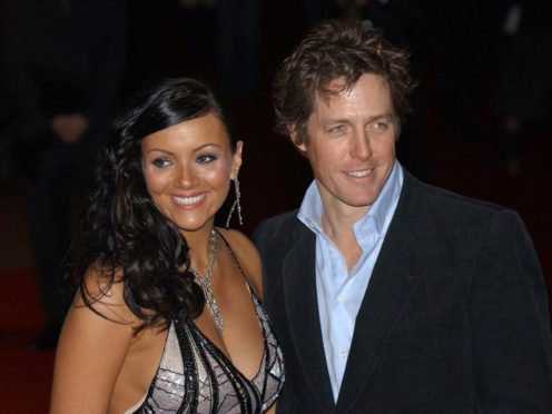Hugh Grant and Martine McCutcheon at the premiere of Love Actually (Andy Butterton/PA)