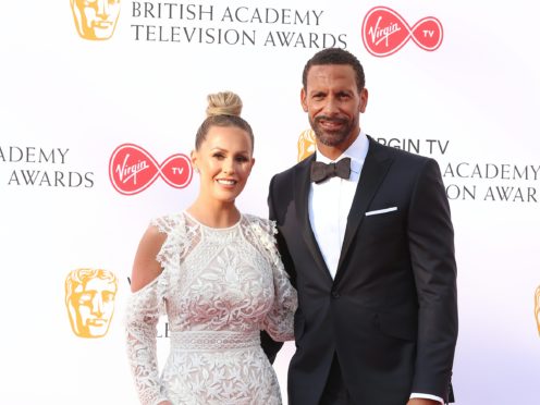 Kate and Rio Ferdinand (Isabel Infantes/PA)