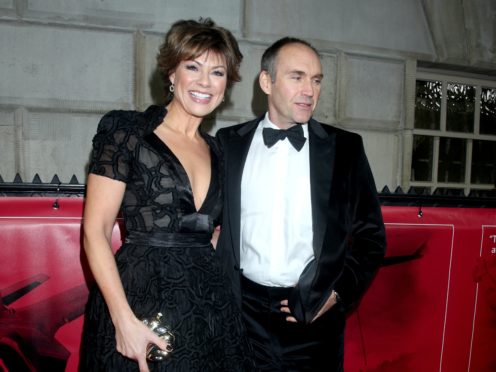 Kate Silverton and Mike Heron (Yui Mok/PA)