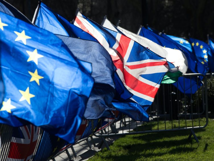 Talks resumed on Friday (Jonathan Brady/PA)