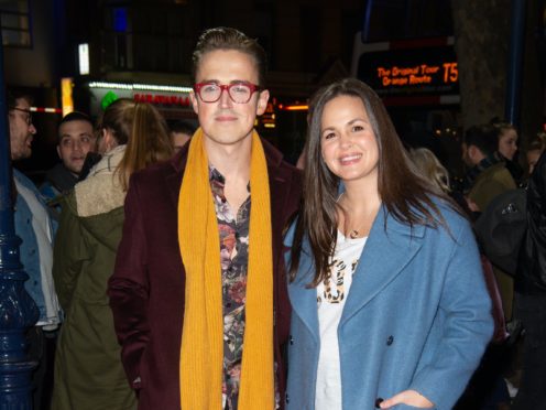 Tom and Giovanna Fletcher (Matt Crossick/PA)