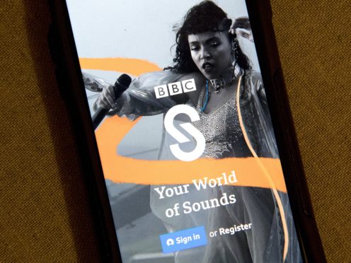 BBC Sounds app (Ian West/PA)