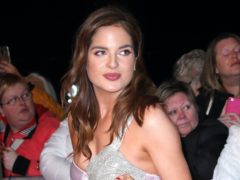 Binky Felstead shared a photo of herself on Instagram wearing a sports bra and maternity leggings (Isabel Infantes/PA)