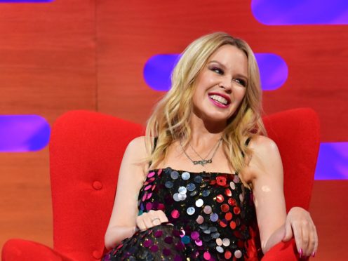 Kylie Minogue revealed she is looking forward to a ‘cosy’ Christmas with boyfriend Paul Solomons (PA Media on behalf of So TV)