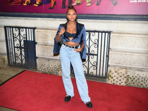 Samira Mighty arrives for the press night of Death Drop at the Garrick Theatre in London (Kirsty O’Connor/PA)