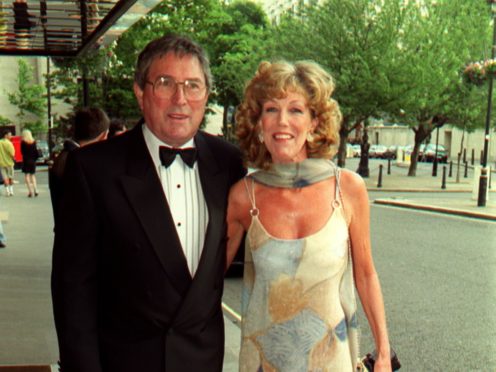 Mark Eden with wife Sue Nicholls (Michael Walter/PA)