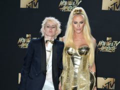 Nats Getty and Gigi Gorgeous attending the 2017 MTV Movie and TV Awards (PA)