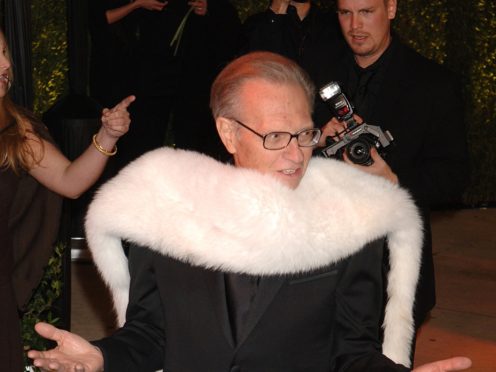 Larry King (Yui Mok/PA)