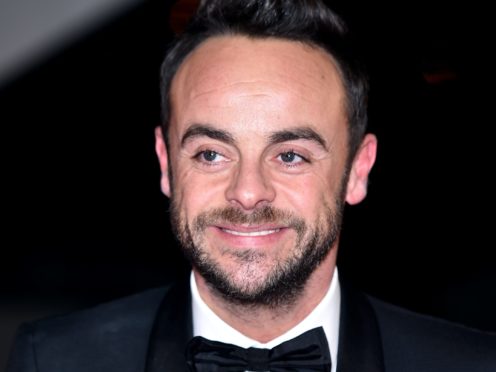 Ant McPartlin (Matt Crossick/PA)