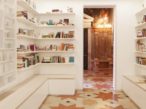 The Library Of Exile was designed by artist and author Edmund de Waal (PA)