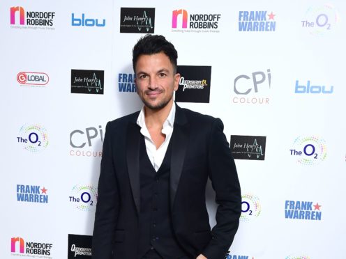 Peter Andre (Ian West/PA)