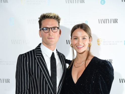 Oliver Proudlock and Emma Louise Connolly (Ian West/PA)