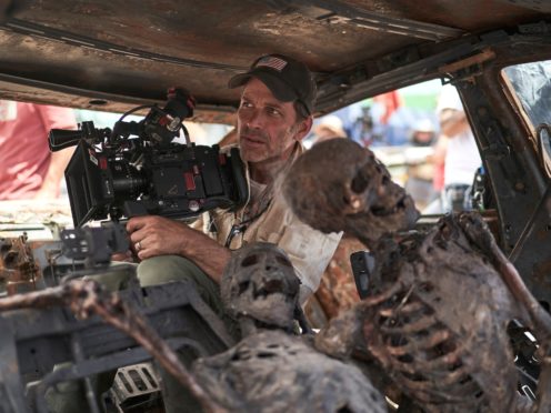 Zack Snyder on set of Army Of The Dead (CLAY ENOS/NETFLIX)