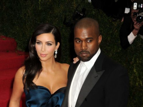 Kim Kardashian and Kanye West (Dennis Van Tine/PA)