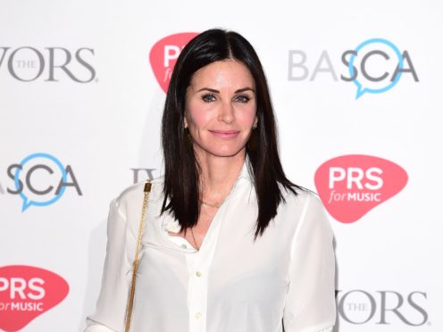 Courteney Cox wished Jennifer Aniston a happy 52nd birthday – and revealed her unusual nickname for her former Friends co-star (Ian West/PA)