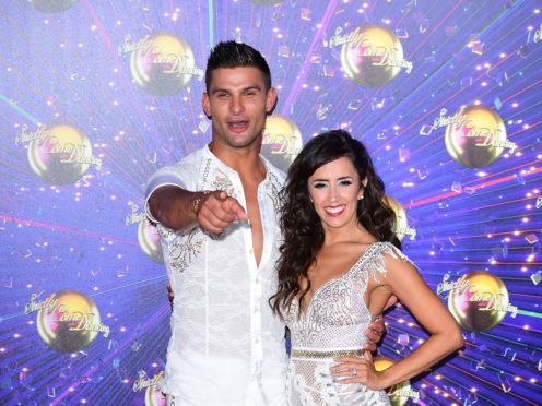 Aljaz Skorjanec and Janette Manrara (Ian West/PA)