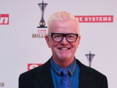 Chris Evans was joined on air by his urologist as he returned to host his Virgin Radio show after a two-week break due to kidney stone surgery (Kirsty O’Connor/PA)