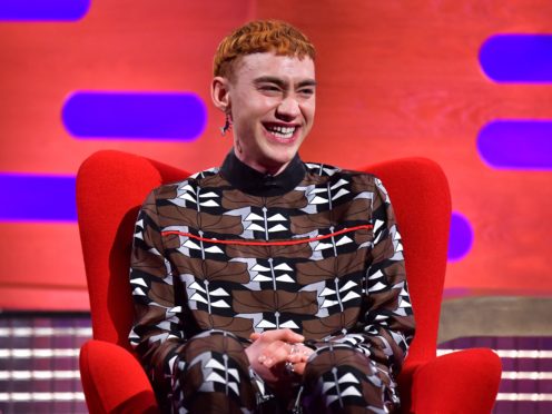 Olly Alexander during filming for the Graham Norton Show (Matt Crossick/PA)