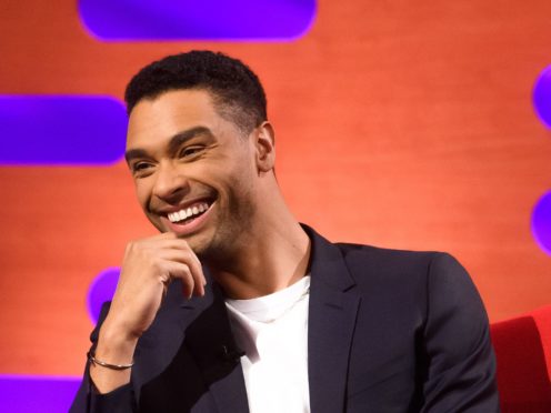 Rege-Jean Page during filming for the Graham Norton Show (Jonathan Hordle/PA)