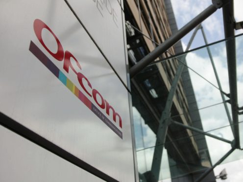 Ofcom’s new hub is expected to be operational by the summer (Yui Mok/PA)