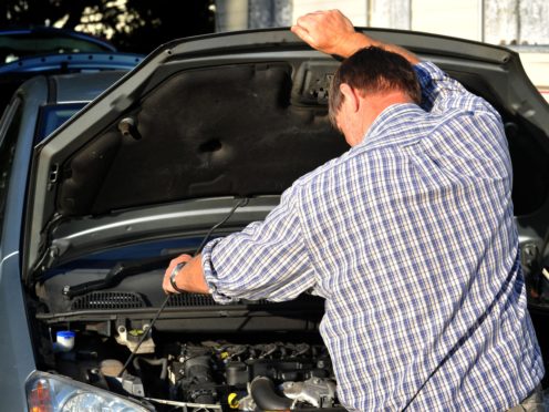 Drivers can sign up for a free MOT reminder service from the DVSA (Ian Nicholson/PA)