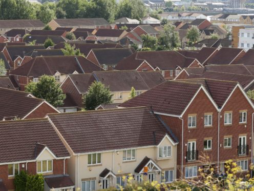 The proportion of chain-free homes available has increased across Britain, according to Rightmove (Yui Mok/PA)
