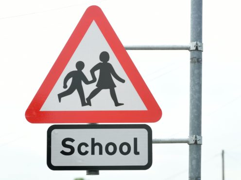 A school crossing sign (Ian West/PA)