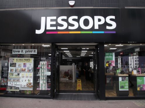 A branch of Jessops on Oxford Street, central London. The camera chain is considering a CVA restructuring after filing to hire administrators (Yui Mok/PA)